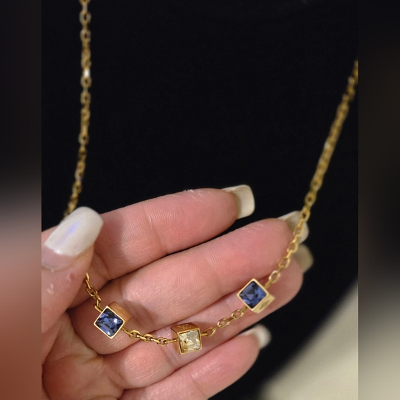 💯 Authentic Louis Vuitton Collier Gamble Necklace and Jewelry Box - Picture 12 of 14